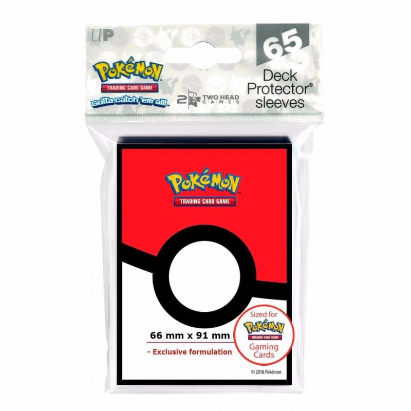 Pokemon TCG - Pokeball Deck Protector Sleeves (65 sleeves) (ULTRAPRO)