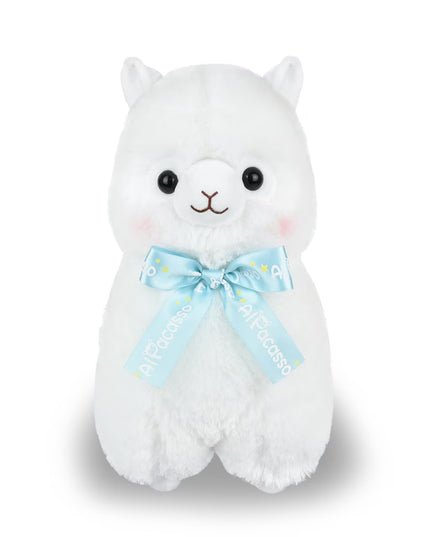 Amuse: Shiro-Chan Ribbon White Alpaca Plush 35cm (AMUSE)