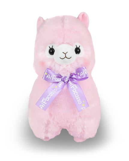 Amuse: Momo-Chan Ribbon Pink Alpaca Plush 35cm (AMUSE)