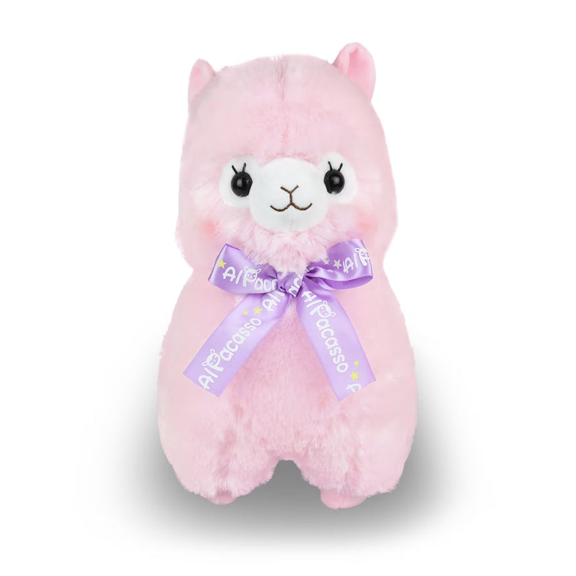 Amuse: Momo-Chan Ribbon Pink Alpaca Plush 35cm (AMUSE)