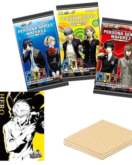 Persona P3R, P4G & P5R Caramel Wafers & Collectors Card Vol 2 (BANDAI)