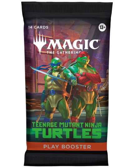 RELEASE FEB 27th 2026: Magic: The Gathering: Teenage Mutant Ninja Turtles Play Booster Pack