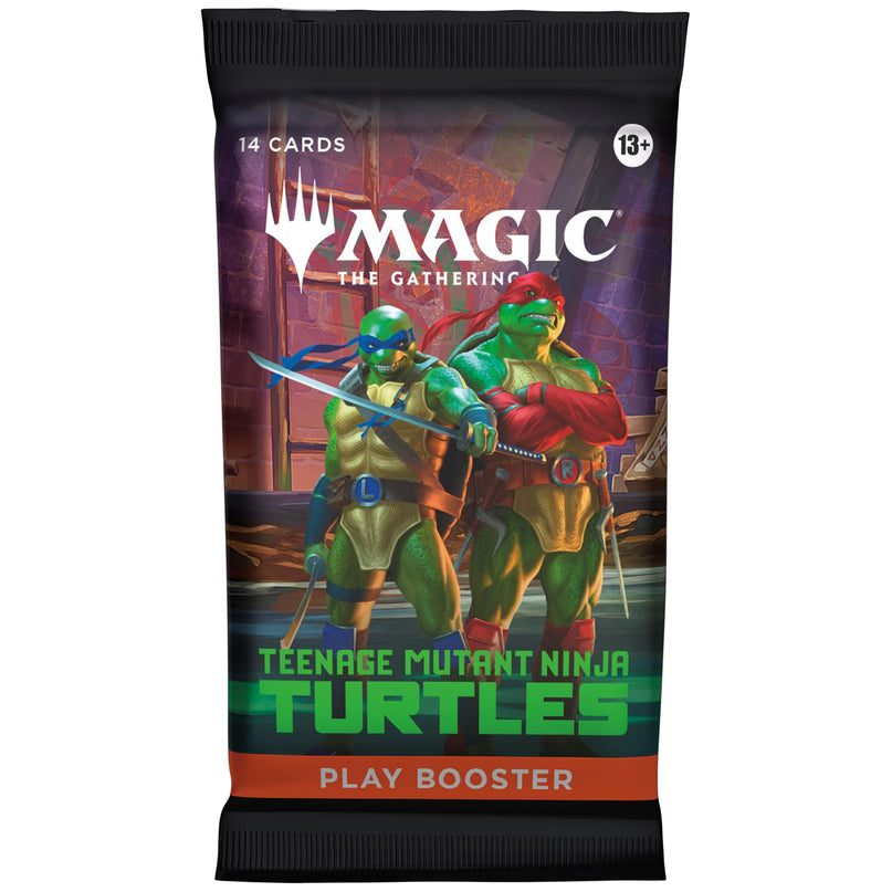 RELEASE FEB 27th 2026: Magic: The Gathering: Teenage Mutant Ninja Turtles Play Booster Pack
