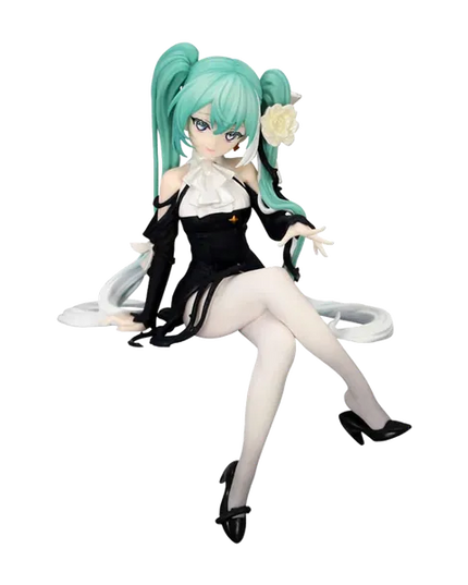 Hatsune Miku - (Flower Fairy White Rose) Noodle Stopper PVC Statue (FURYU)