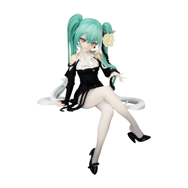 Hatsune Miku - (Flower Fairy White Rose) Noodle Stopper PVC Statue (FURYU)