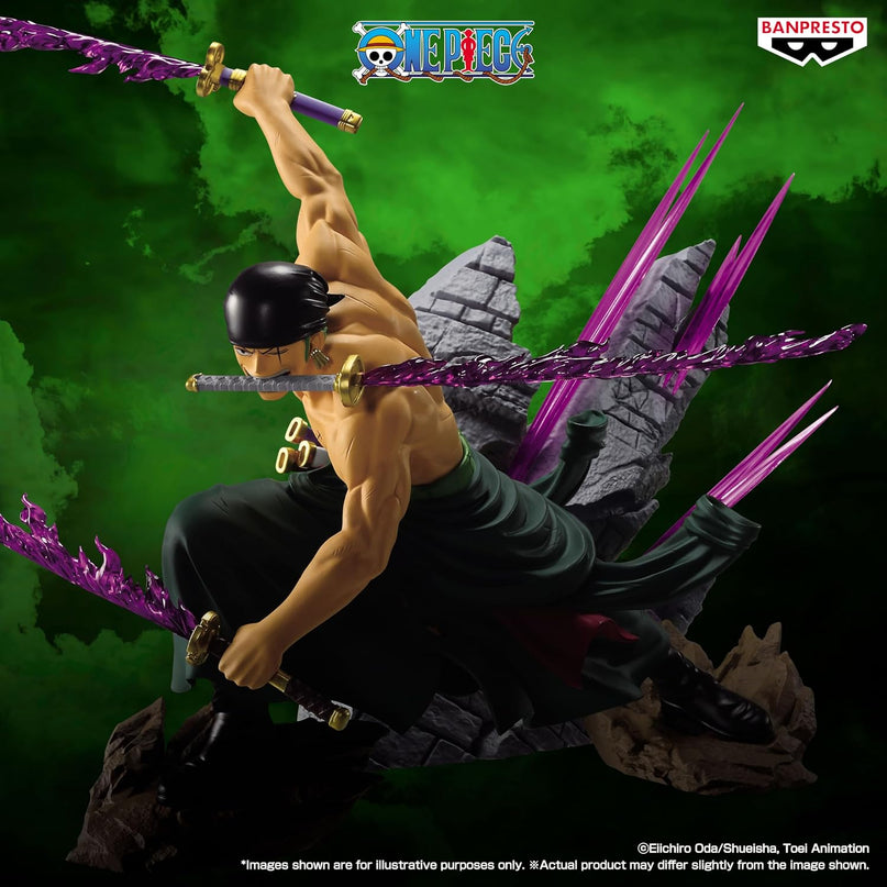 One Piece: Theorama Soul - Roronoa Zoro Statue (BANPRESTO)
