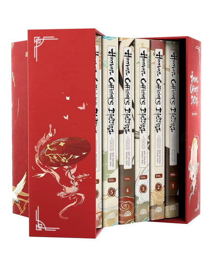 Heaven Official's Blessing: Tian Guan Ci Fu Manhua Hardcover Volumes 1-6 Box Set