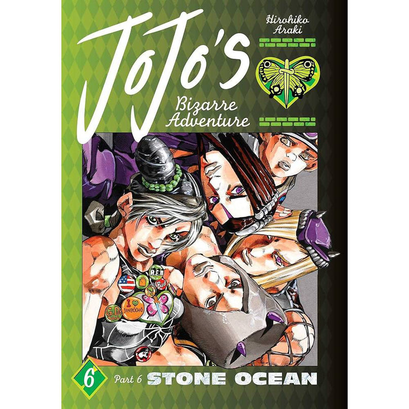 JoJo's Bizarre Adventure: Part 6-Stone Ocean - Manga Books (SELECT VOLUME)