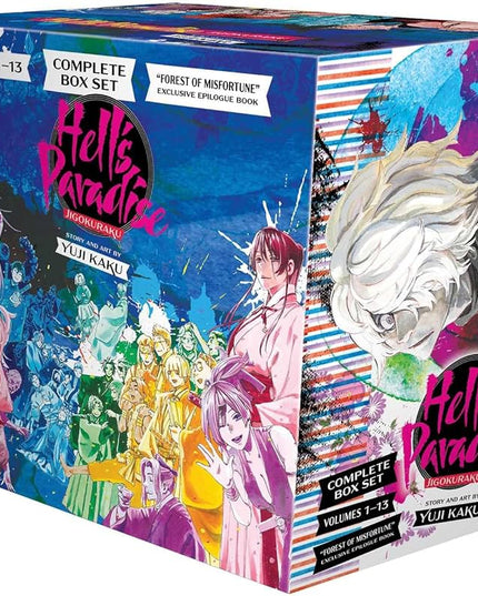 Hell's Paradise Complete Manga Box Set Manga Books (Volumes 1-13)