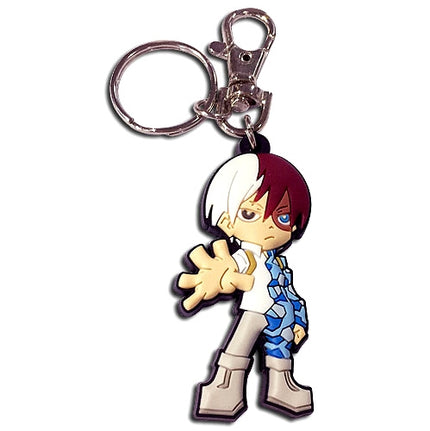 My Herso Academia - SD Todoroki Rubber Die-Cut Keychain (GE8422)