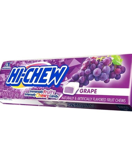 Hi-Chew Chewy Fruit Candy - Grape Flavour 50g (MORINAGA)