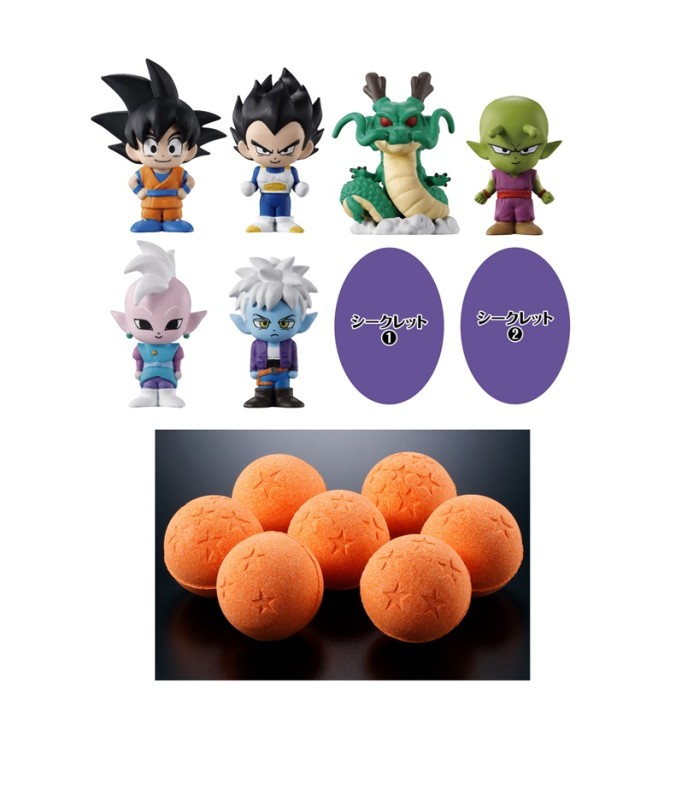 Dragon Ball Daima - Bikkura Egg BATH BOMB and Figure (BANDAI)