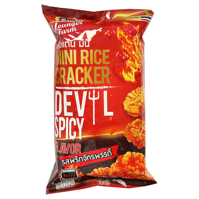 Younger Farm Mini Rice Cracker (Spicy Devil)