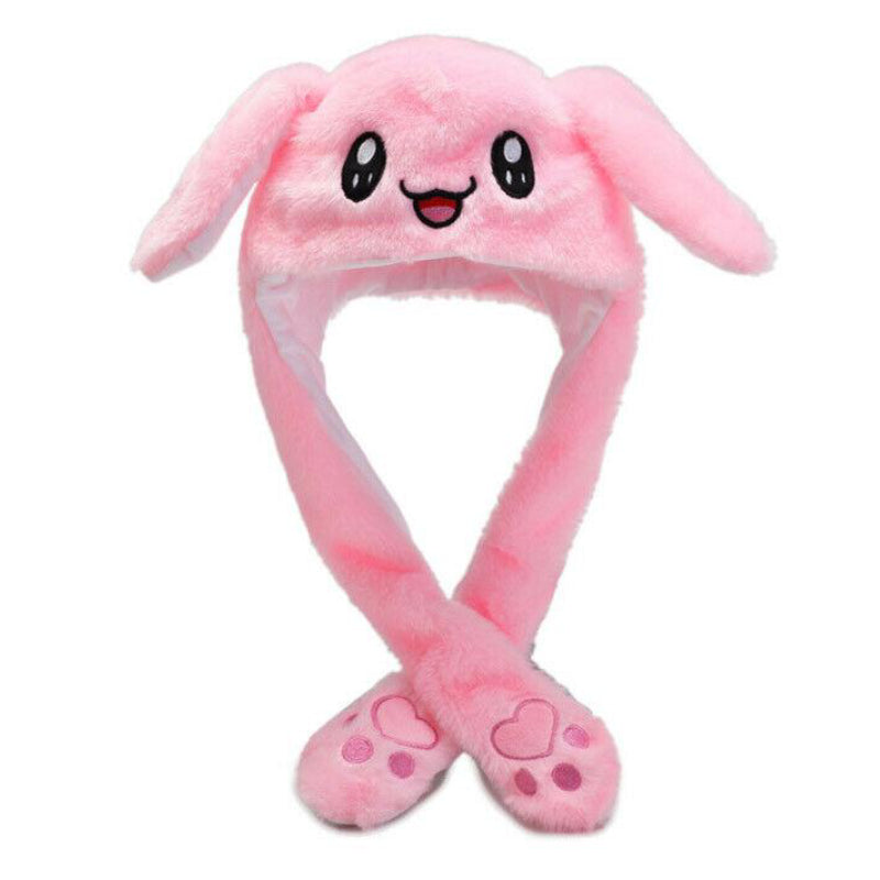 Pink Bunny Hat with Flappy Ears (Copy)