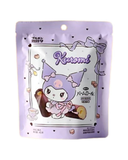 Bourbon Kuromi Cake Roll Chocolate Flavour