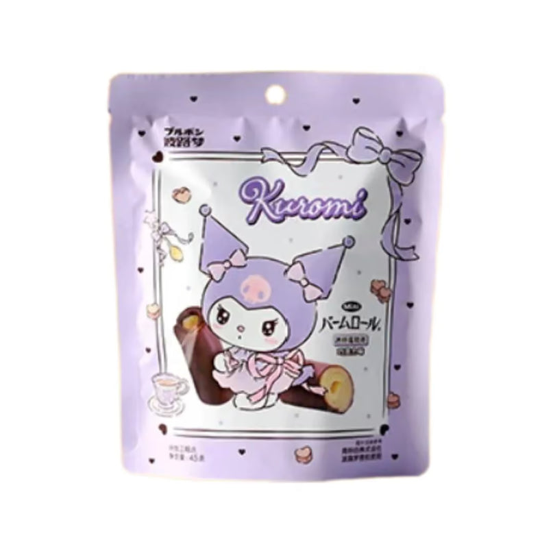 Bourbon Kuromi Cake Roll Chocolate Flavour