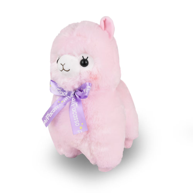 Amuse: Momo-Chan Ribbon Pink Alpaca Plush 35cm (AMUSE)