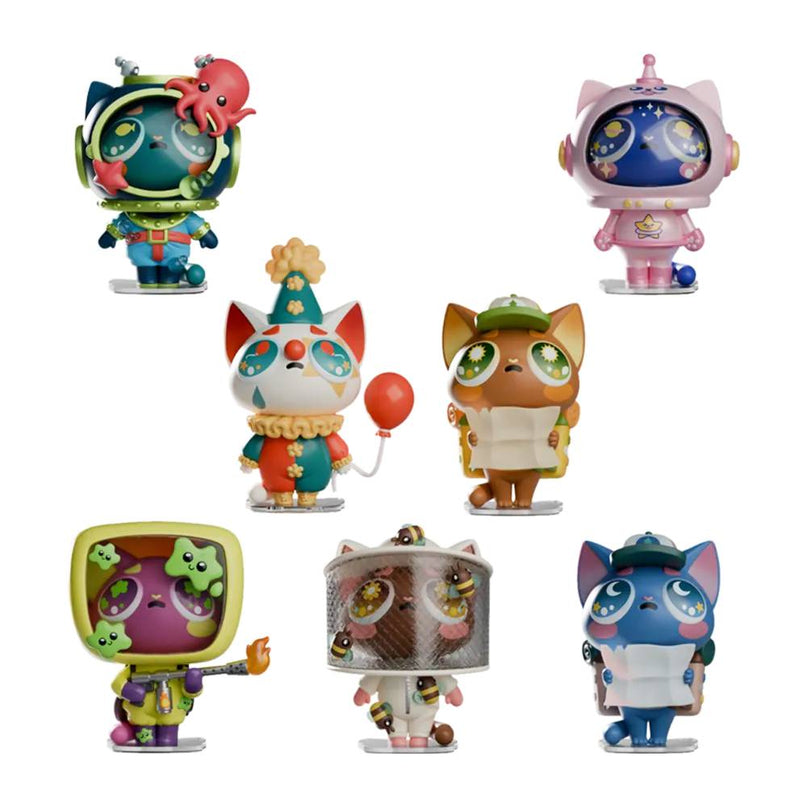 Widdle Baby Big World Cat Figure Blind Boxes (KALEIDOS CREATIVE)