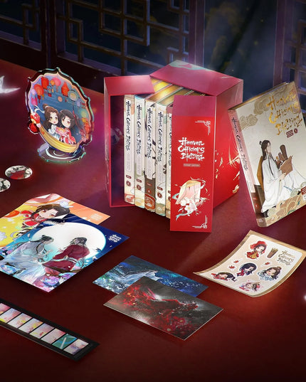 Heaven Official's Blessing: Tian Guan Ci Fu Manhua Hardcover Volumes 1-6 Box Set