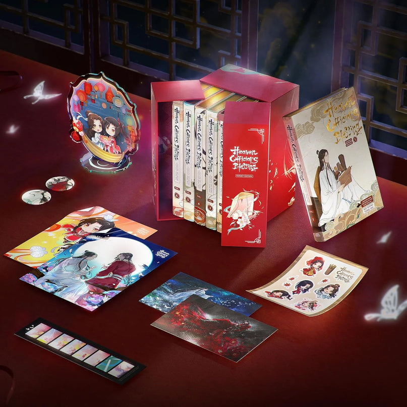 Heaven Official's Blessing: Tian Guan Ci Fu Manhua Hardcover Volumes 1-6 Box Set
