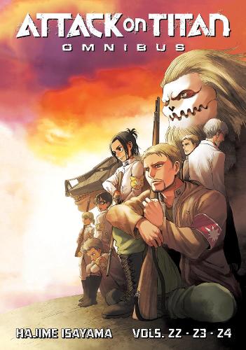 Attack On Titan Omnibus 8 Manga Book (Vol. 22-24)
