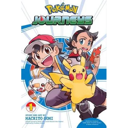 Pokémon Journeys - Manga Books (SELECT VOLUME)