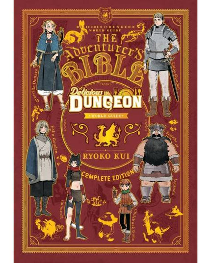 Delicious in Dungeon World Guide Adventurer's Bible, Complete Edition (Paperback Manga Book)