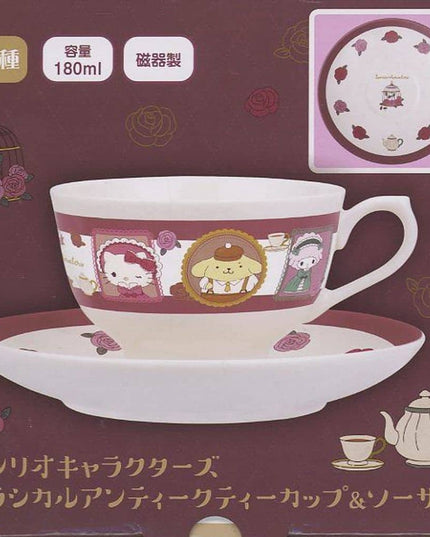 Sanrio - Classical Antique Character Teacup and Saucer 180ml (EIKOH)