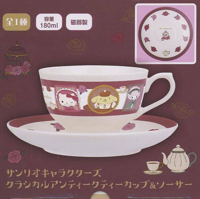 Sanrio - Classical Antique Character Teacup and Saucer 180ml (EIKOH)