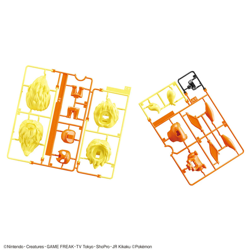 Pokemon - Flareon Plamo Quick!! Plastic Model Kit (BANDAI)