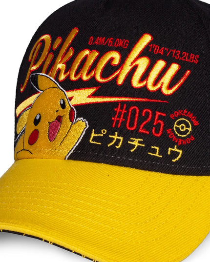 Pokémon - Pikachu  #025 Adjustable Cap (DIFUZED)