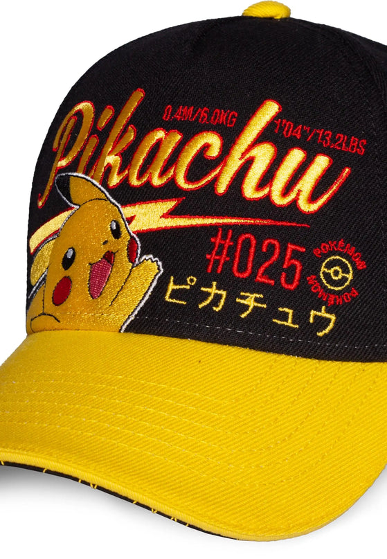 Pokémon - Pikachu  #025 Adjustable Cap (DIFUZED)