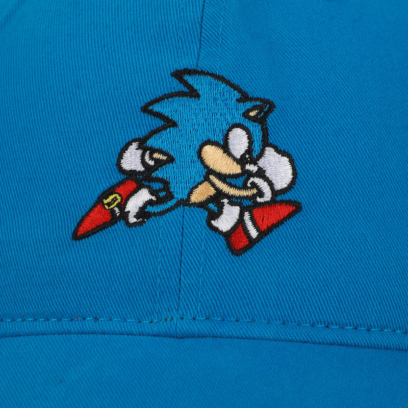 Sonic - Sonic Heavy Cotton Adjustable Slide Cap Blue (BIOWORLD)