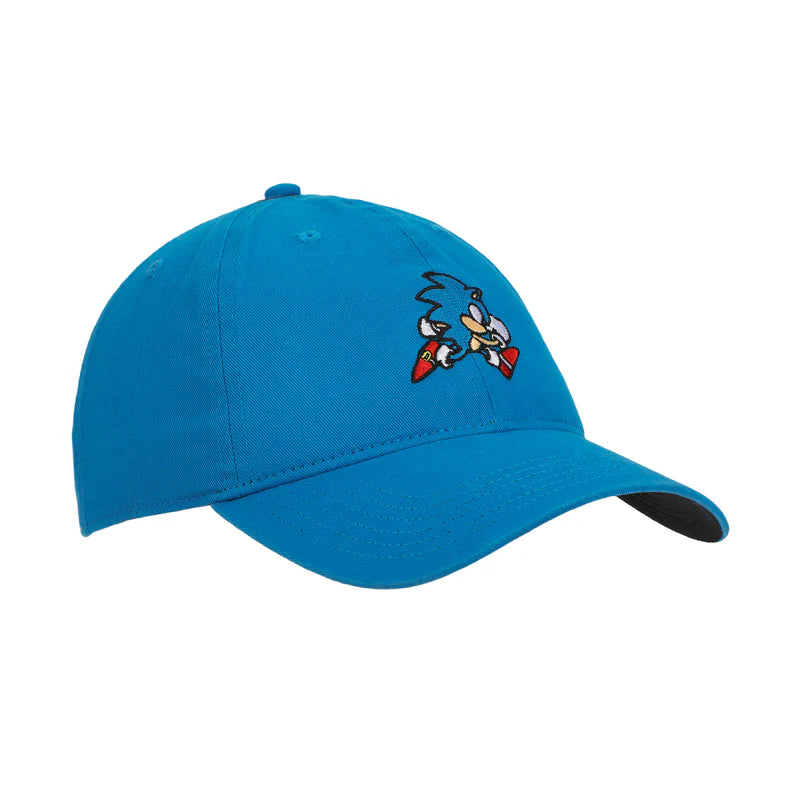 Sonic - Sonic Heavy Cotton Adjustable Slide Cap Blue (BIOWORLD)