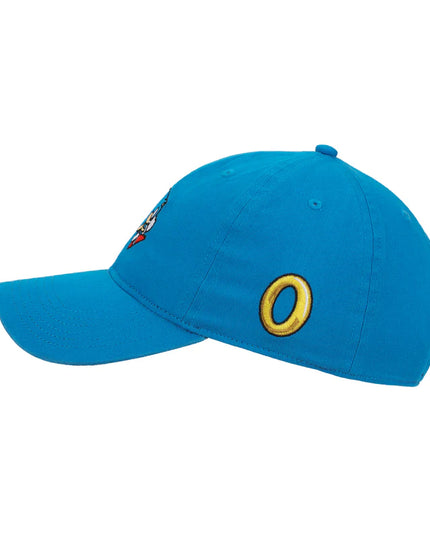 Sonic - Sonic Heavy Cotton Adjustable Slide Cap Blue (BIOWORLD)