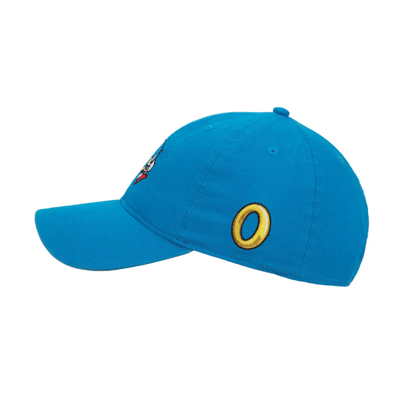 Sonic - Sonic Heavy Cotton Adjustable Slide Cap Blue (BIOWORLD)