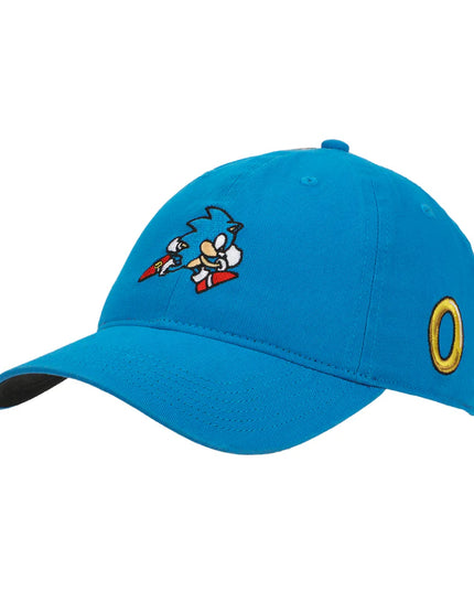 Sonic - Sonic Heavy Cotton Adjustable Slide Cap Blue (BIOWORLD)