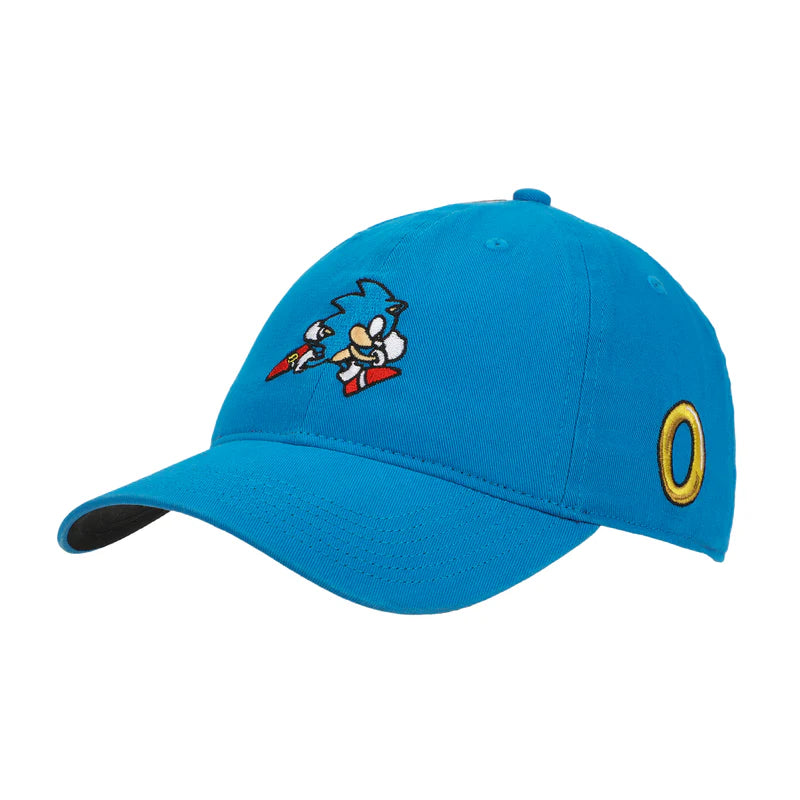 Sonic - Sonic Heavy Cotton Adjustable Slide Cap Blue (BIOWORLD)
