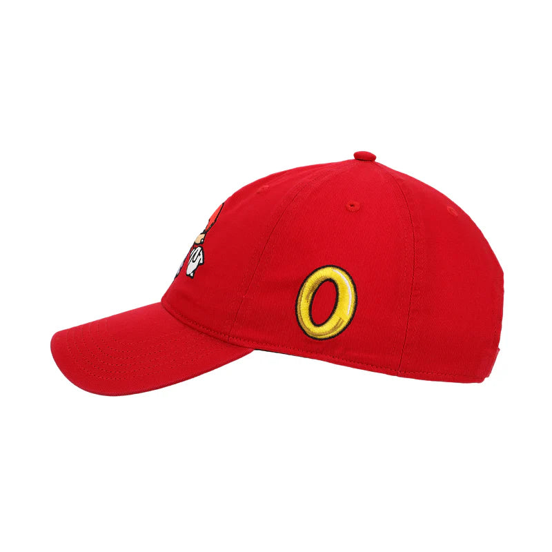 Sonic - Knuckles Heavy Cotton Adjustable Slide Cap Red (BIOWORLD)