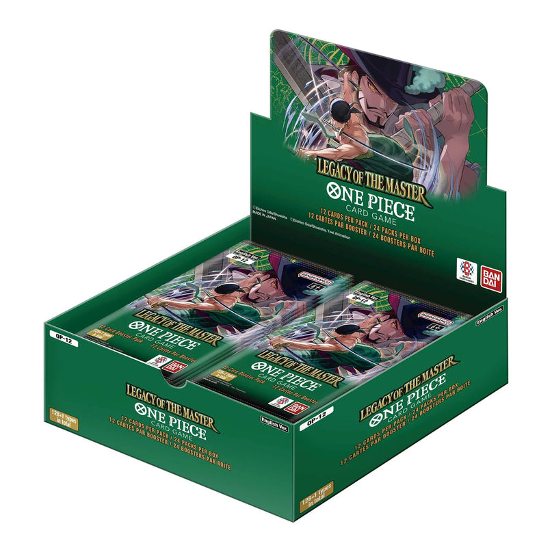 RELEASE 22nd AUG: One Piece TCG - Legacy of the Master Booster Box OP-12 (24 Packs) (BANDAI)