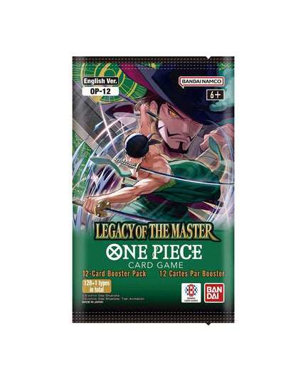 RELEASE 22nd AUG: One Piece TCG - Legacy of the Master Booster Pack OP-12 (BANDAI)