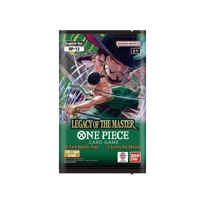 RELEASE 22nd AUG: One Piece TCG - Legacy of the Master Booster Pack OP-12 (BANDAI)