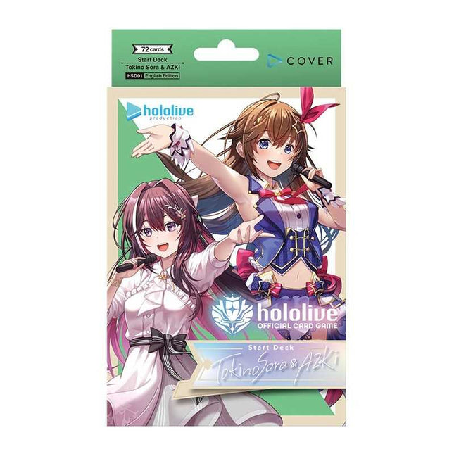 RELEASE 17th OCT 2025:  Hololive Official Card Game : Starter Deck - Tokino Sora & Azki