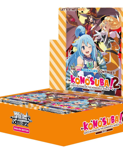 RELEASE 21st NOV 2025: Weiß Schwarz TCG - KONOSUBA -God’s blessing on this wonderful world! Re:Edit Booster Pack SINGLE