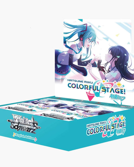 Delayed - RELEASE 27th JUNE 2025: Weiß Schwarz: Hatsune Miku: Colorful Stage! Booster Box