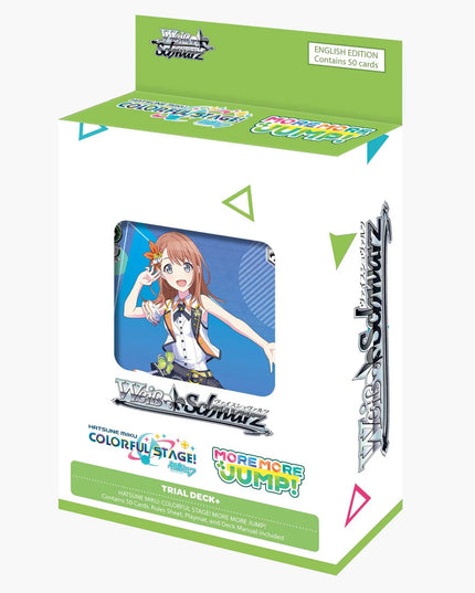 Delayed -RELEASE 27th JUNE 2025: Weiß Schwarz: Trial Deck+ Hatsune Miku: Colorful Stage! - More More Jump!
