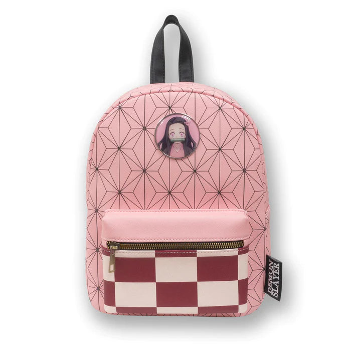 Demon Slayer Nezuko Kamado Pink Mini Backpack BIOWORLD