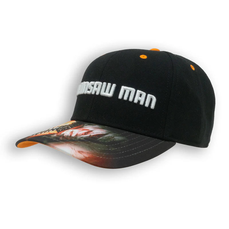 Chainsawman - Logo Embroidered Cap with Printed Peak (BIOWORLD)