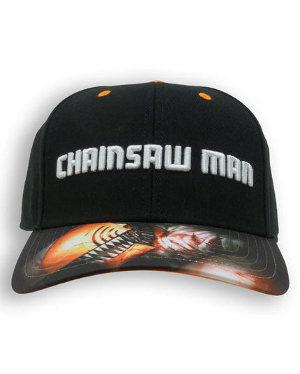 Chainsawman - Logo Embroidered Cap with Printed Peak (BIOWORLD)