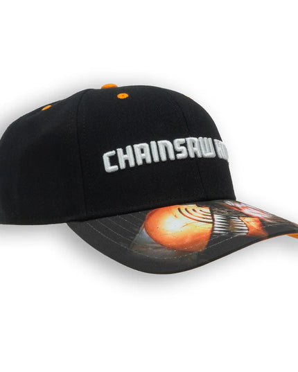 Chainsawman - Logo Embroidered Cap with Printed Peak (BIOWORLD)